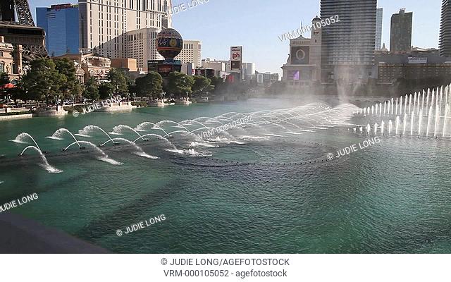 Fountain Show, Bellagio Hotel, Las Vegas, NV, USA