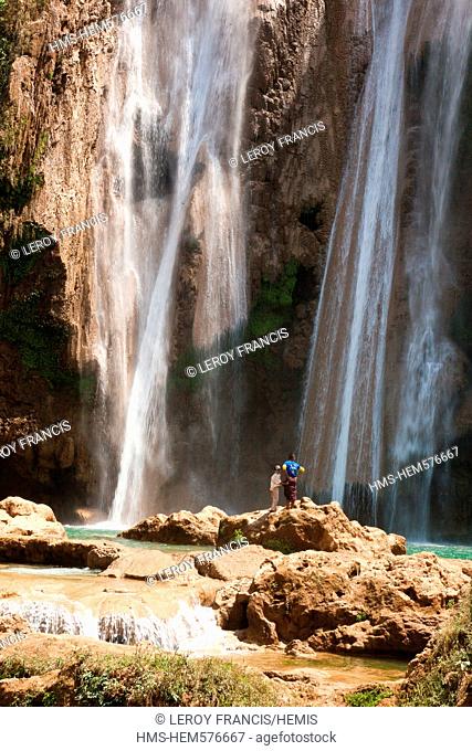 Myanmar Burma, Mandalay division, Pyin U Lwin, Anisakan waterfalls