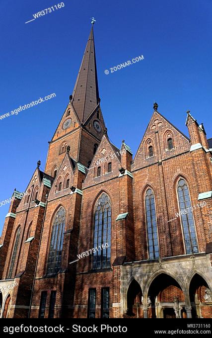protestantische Hauptkirche St. Petri, Hamburg, Deutschland