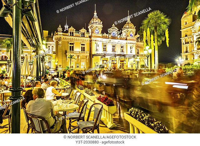 Principality of Monaco, Monte Carlo. The famous Café de Paris