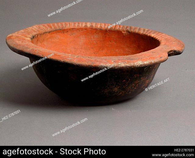 Bowl, Coptic, 4th-7th century. Creator: Unknown