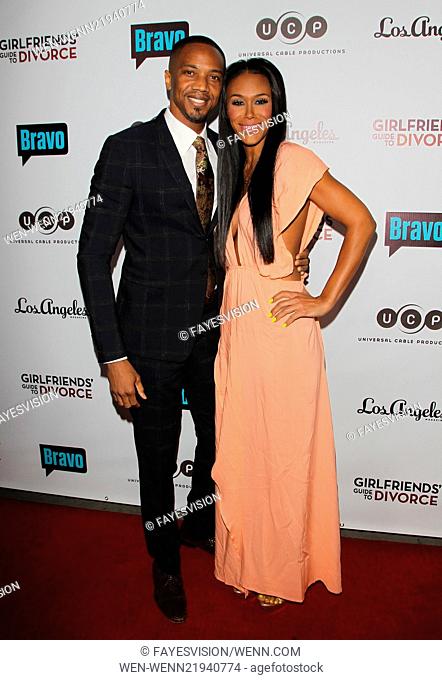 Bravo's first scripted series 'Girlfriends' Guide to Divorce' premiere - Arrivals Featuring: J. August Richards, Kamani Sawyer Where: Los Angeles, California