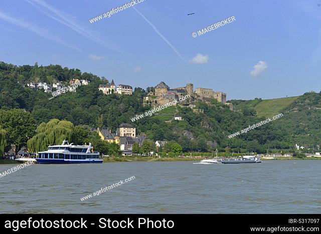 Rheinfels Castle, St. Goar, Rhineland-Palatinate, Germany, Europe