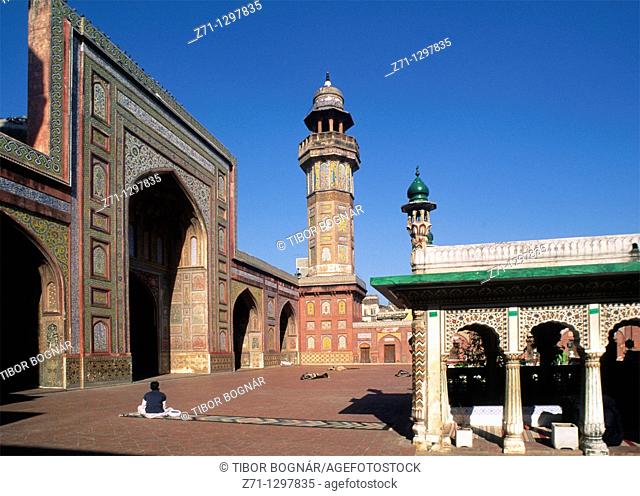 Pakistan, Punjab, Lahore, Wazir Khan Mosque