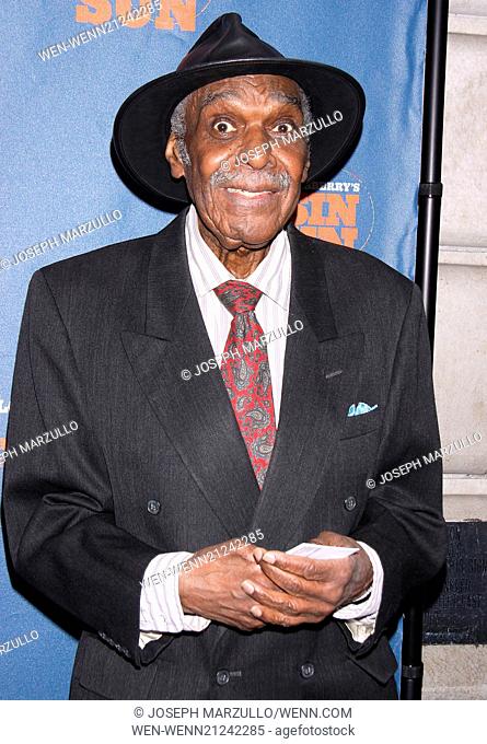 Opening night of A Raisin in the Sun at the Ethel Barrymore Theatre - Arrivals. Featuring: Douglas Turner Ward Where: New York, New York