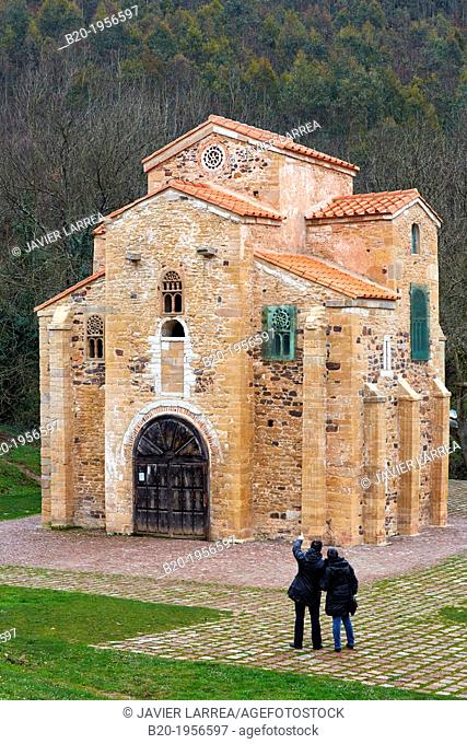 Church of San Miguel de Lillo, Oviedo, Asturias, Spain