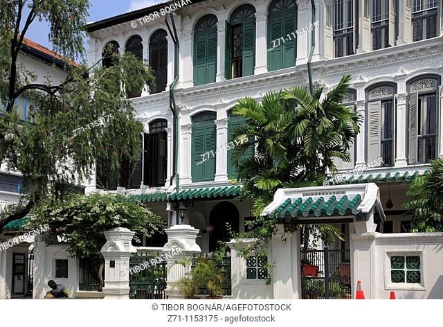 Singapore, Emerald Hill Road, Peranakan architecture