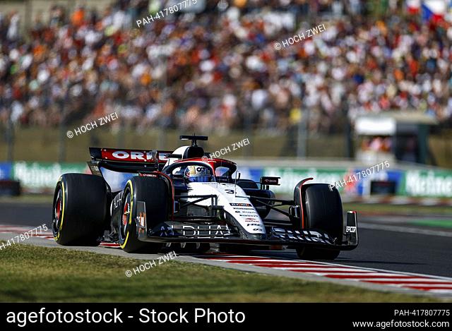 #3 Daniel Ricciardo (AUS, Scuderia AlphaTauri), F1 Grand Prix of Hungary at Hungaroring on July 22, 2023 in Budapest, Hungary. (Photo by HIGH TWO)