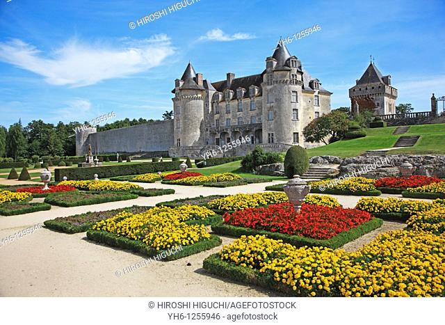 France, Poitou Charentes, Charente-Maritime, La Roche Courbon Castle
