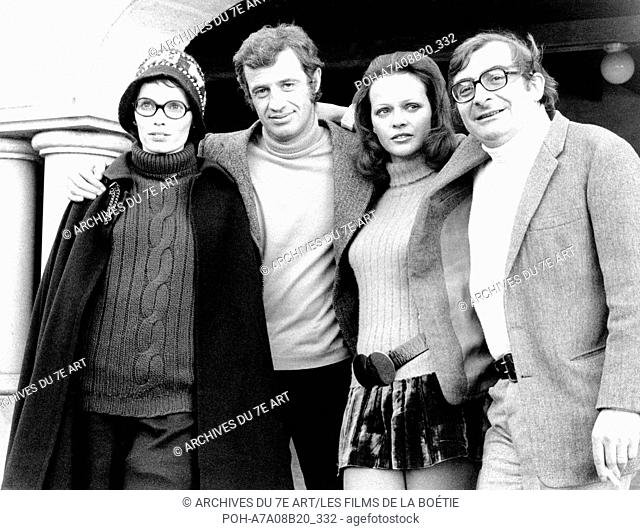 Docteur Popaul Year: 1972 - France Director Claude Chabrol Jean-Paul Belmondo, Claude Chabrol, Mia Farrow, Laura Antonelli  Shooting picture Photo: Roger...