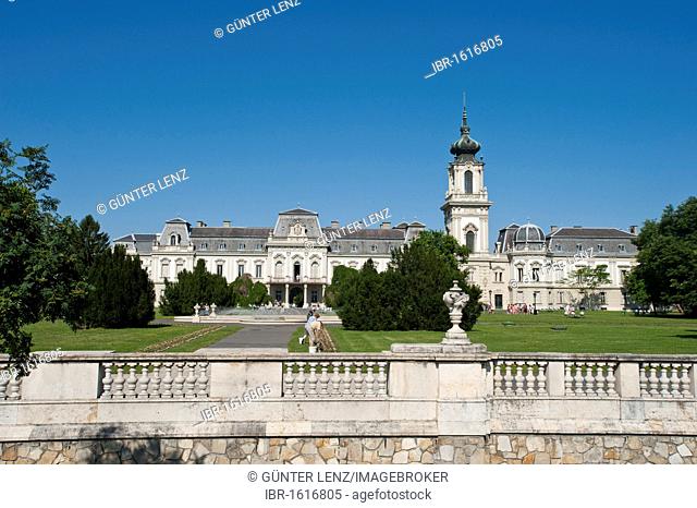 Baroque castle, Festetics kasteely, Keszthely, Hungary, Europe