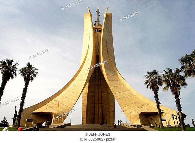 Algeria, Algiers, Martyrs Monument