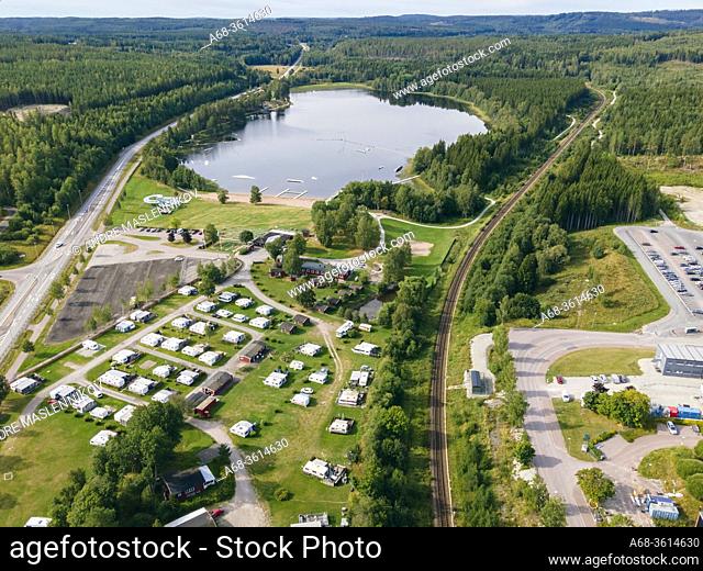 Eskilns Camping in Fagersta. Sweden.