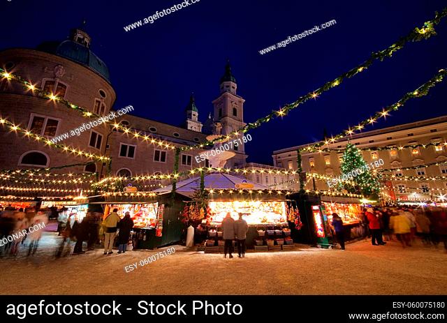 Salzburg Weihnachtsmarkt - Salzburg christmas market 01