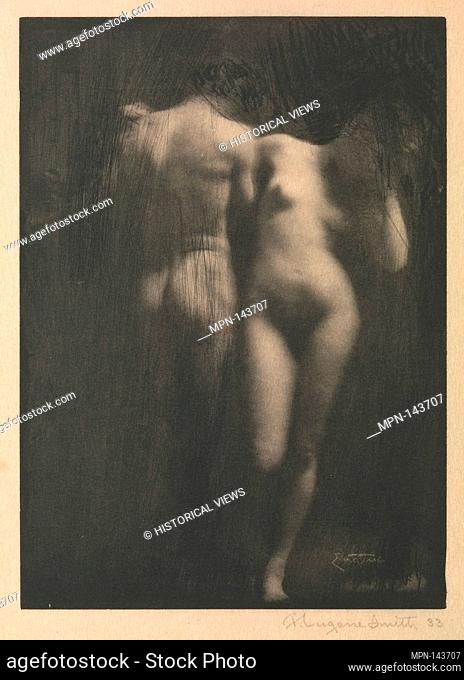 Adam and Eve. Artist: Frank Eugene (American, New York 1865-1936 Munich); Date: 1900s, printed 1909; Medium: Photogravure; Dimensions: 17.8 x 12.8 cm
