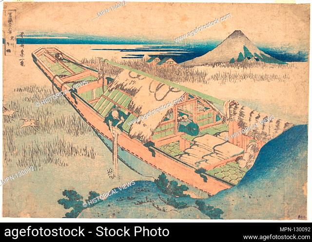 Artist: Katsushika Hokusai (Japanese, Tokyo (Edo) 1760-1849 Tokyo (Edo)); Period: Edo period (1615-1868); Date: ca. 1830-32; Culture: Japan; Medium: Polychrome...