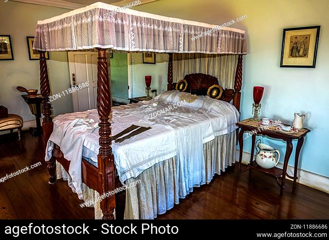 Bedroom, Sunbury Plantation House, Barbados, West Indies