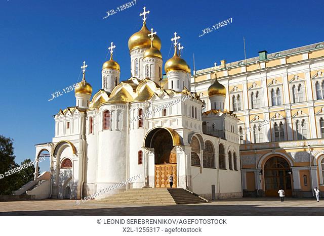 The Annunciation Cathedral  Kremlin, Moscow, Russia
