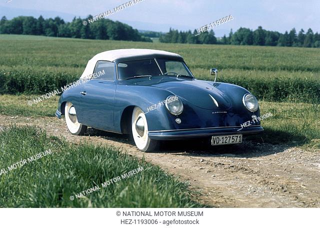1951 Porsche 356. First launched in 1948, this Ferry Porsche designed car was a very compact sports car, produced in a number of body styles