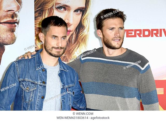Cast attend photocell of the movie 'Overdrive' at Hotel de Rome in Mitte Featuring: Clemens Schick, Scott Eastwood Where: Berlin