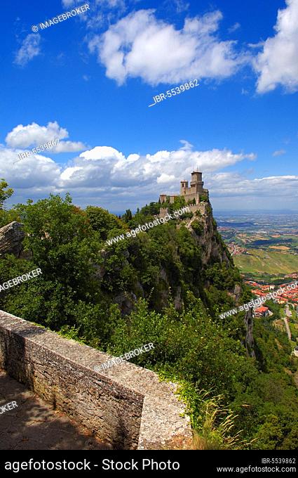 San Marino, Rocca Guaita, Guaita Tower, Monte Titano, Republic of San Marino, Italy, Europe