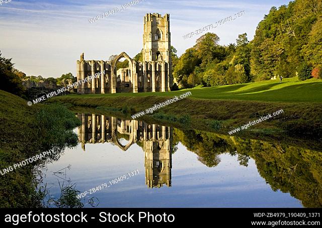 Fountains Abbey Studley Royal near Ripon North Yorkshire