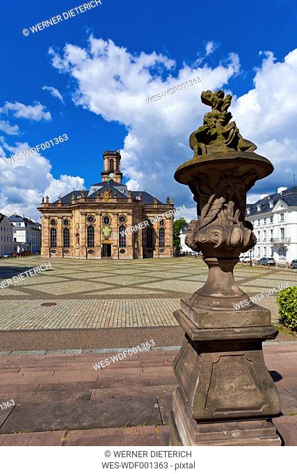 Germany, Saarland, View of St Ludwigs Church
