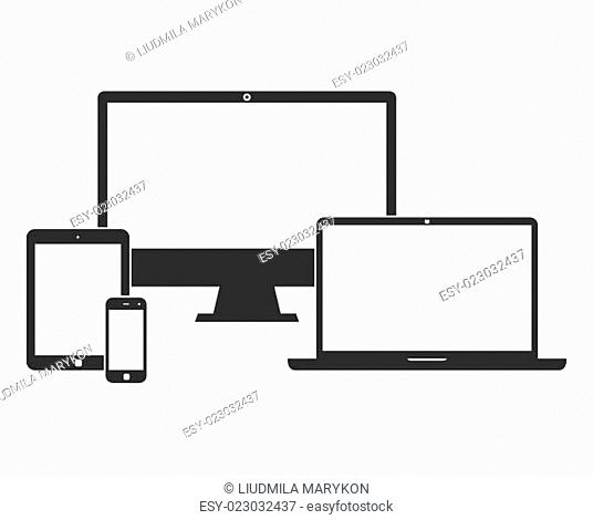 Electronic devices with white blank screens