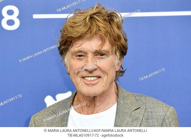 Robert Redford during the photocall of the film Our Souls at Night. 74th Venice Film Festival. Venice. Italy 01/09/2017
