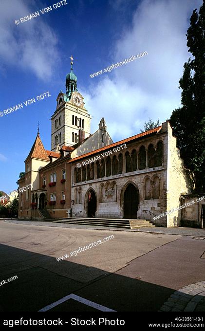 Regensburg, päpstliche Basilica St Emmeram - Germany
