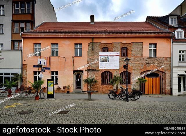 The Gothic house, oldest preserved town house in the Berlin area, Spandau district, Berlin, Germany