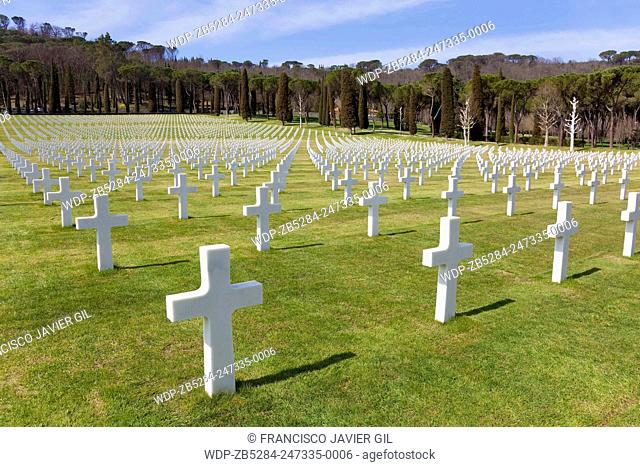 American 2nd World War Cemetery and Memorial, Falciani, Florence, Tuscany, Italy