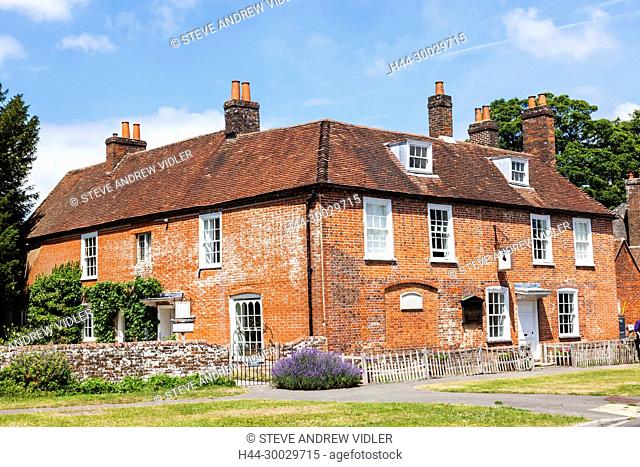England, Hampshire, Chawton, Jane Austen's House and Museum