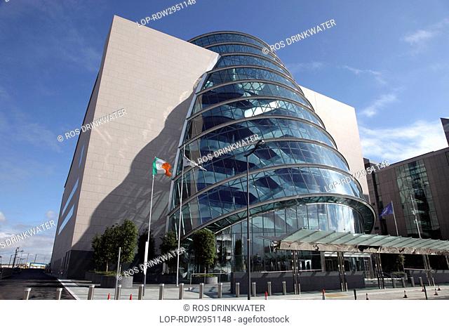 Republic of Ireland, Dublin City, Dublin. The Convention Centre Dublin The CCD, designed by Irish American architect Kevin Roche