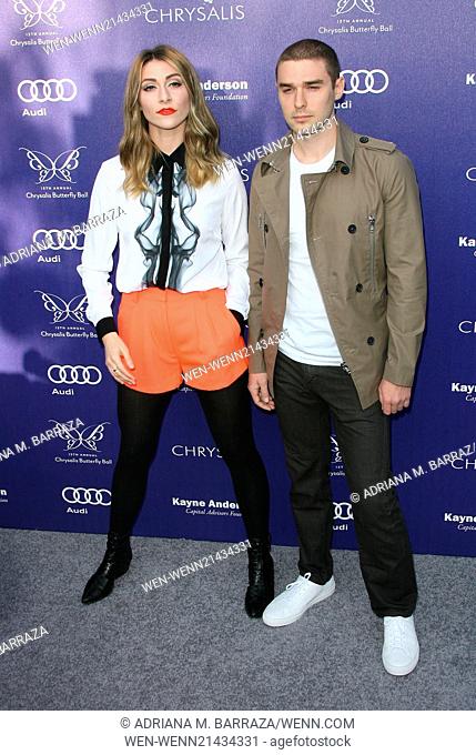 13th Annual Chrysalis Butterfly Ball held at a private residence in Bel Air - Arrivals Featuring: Amy Renee Heidemann and and Nick Noonan of 'Karmin' Where: Los...