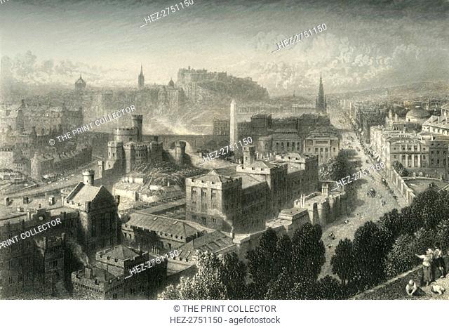 'Edinburgh from Calton Hill', c1870