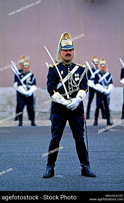 Presidential Guard soldiers, Lisbon, Portugal