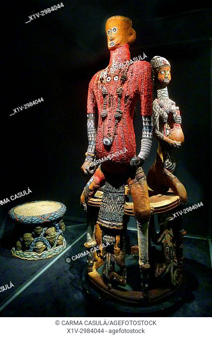 African Art of Mudec Museum of Cultures in the old Ansaldo area, Viale Tortona. Milan, Italy