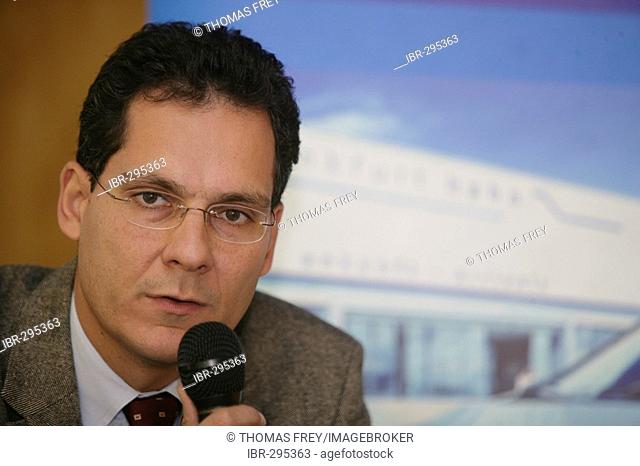 Stefano Wulff chief executive officer of the Flughafen Frankfurt/Hahn GmbH