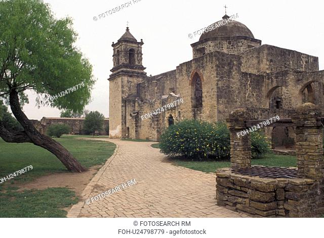 San Antonio, TX, Mission San Jose, Texas, Mission San Jose y San Miguel de Aguayo at San Antonio Missions National Historical Park