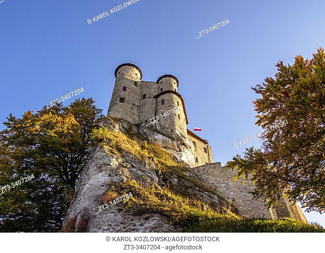Bobolice Royal Castle, Trail of the Eagles' Nests, Krakow-Czestochowa Upland or Polish Jurassic Highland, Silesian Voivodeship, Poland