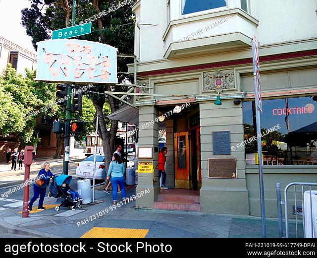 PRODUCTION - 19 September 2023, USA, San Francisco: The Buena Vista Cafe. It would have taken a few nights to create the perfect Irish coffee in California