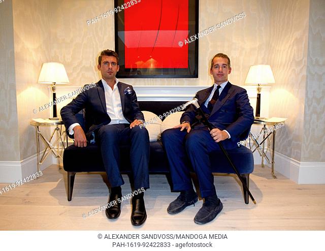 Monaco, Monte Carlo - July 13, 2017: Art Gallery Moretti in Monaco presents Modern Art in collaboration with Experts from Dickinson