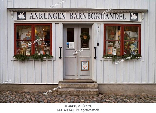 Book Shop Gamla Stan Linkoping Ostergotland Sweden Linköping Östergötland