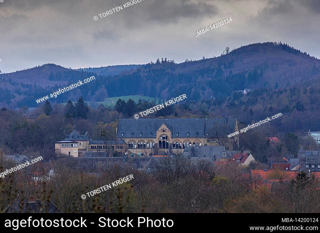 Kaiserpfalz, Golslar, Harz, Lower Saxony, Germany, Europe