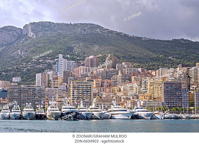 Harbour and City Monte Carlo Monaco