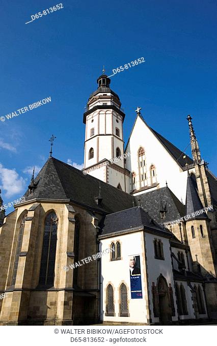 Germany, Sachsen, Leipzig, Thomaskirche church, exterior