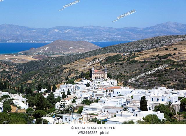 Church of Agia Triada (Holy Trinity), Lefkes Village, Paros Island, Cyclades Group, Greek Islands, Greece, Europe