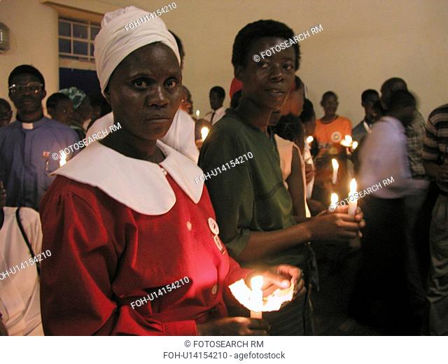 candlelit, people, zambia, birthday, person, party