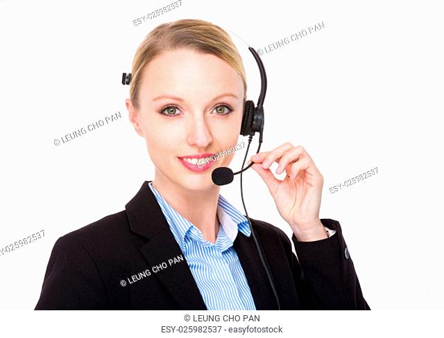 Customer services operator